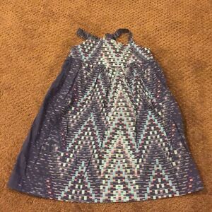Anthem of the Ants Blue Colored Blocks Sundress